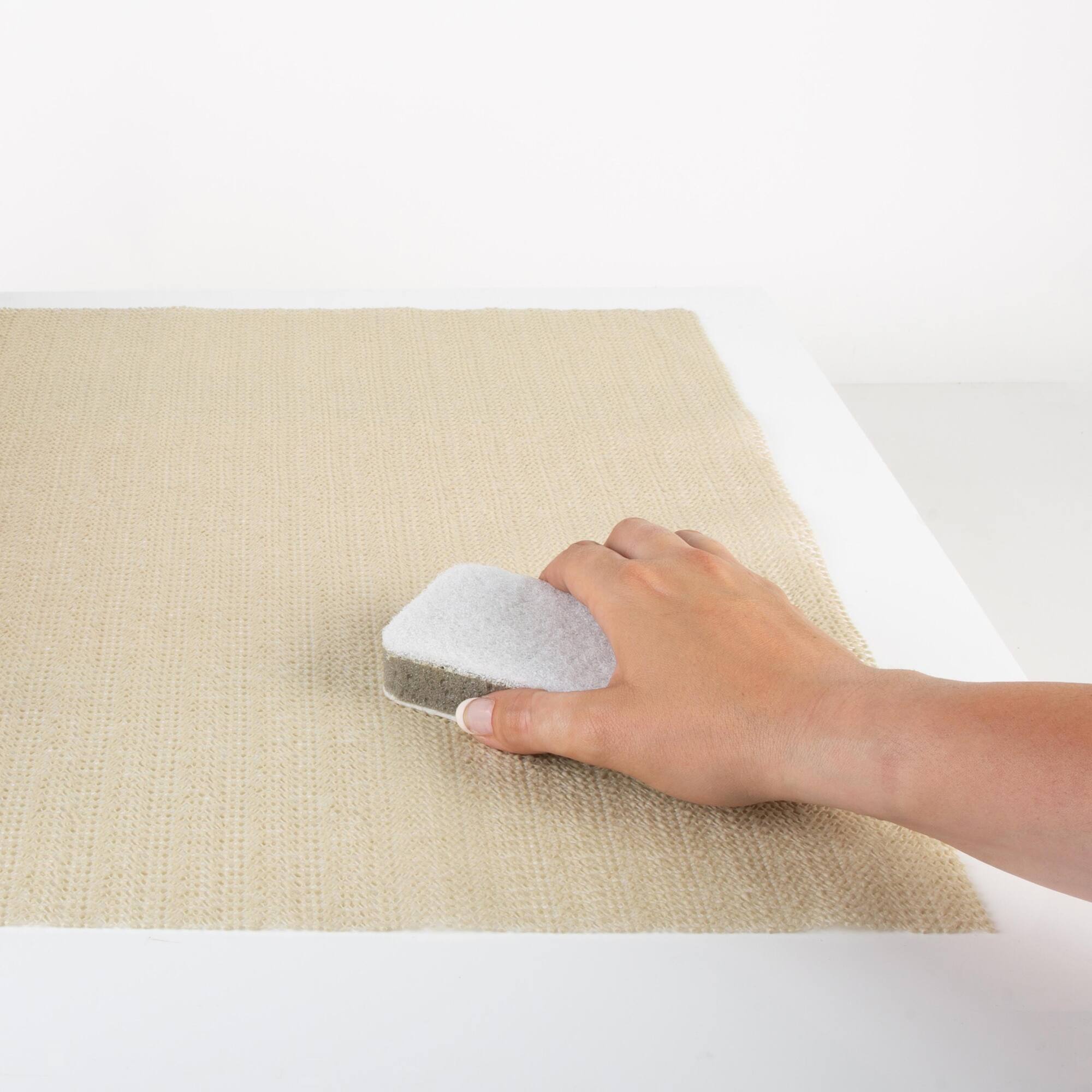 Simplify 24ft. Taupe Heavy Duty Grip Liner